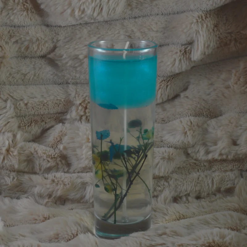Κερί Τζέλ Σε Ψηλό Ποτήρι