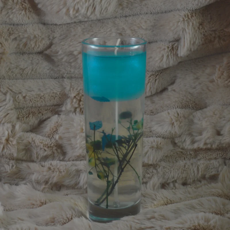 Κερί Τζέλ Σε Ψηλό Ποτήρι