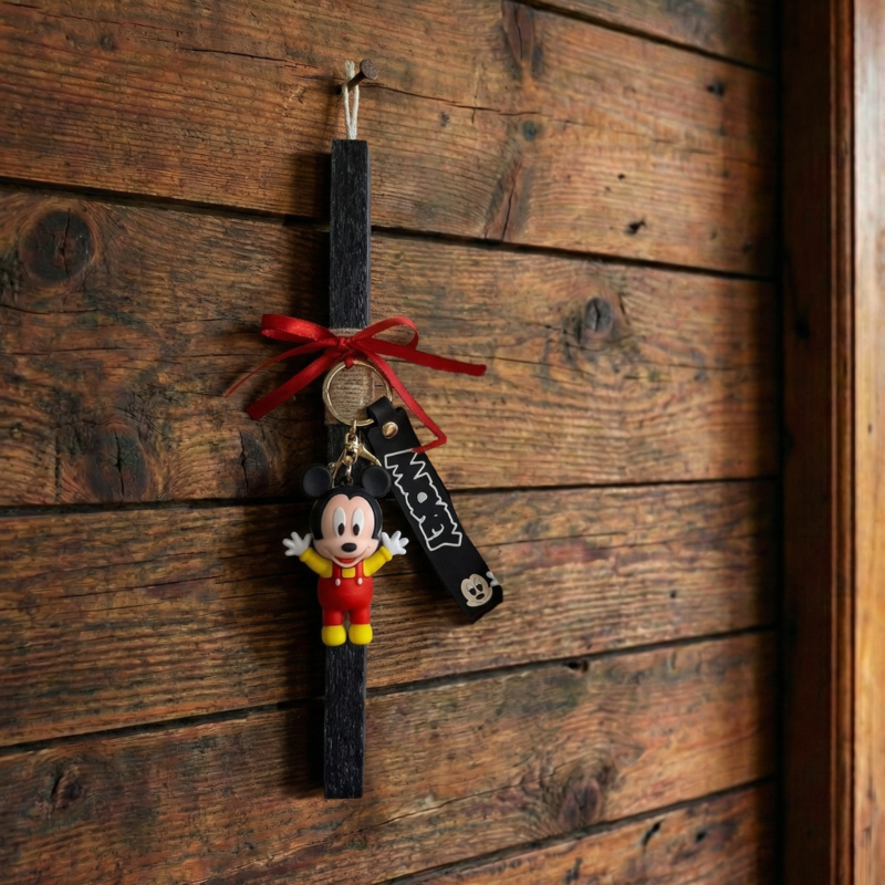 Λαμπάδα Με Μπρελόκ Mickey Mouse