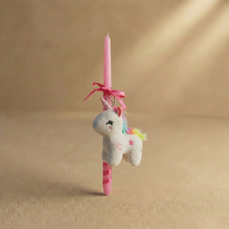 monokeros Λαμπάδα Με Μπρελόκ Μονόκερο