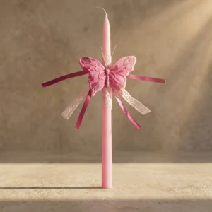 petalouda Λαμπάδα Με Πεταλούδα