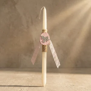 rozaygo Λαμπάδα Με Ξύλινο Αυγό