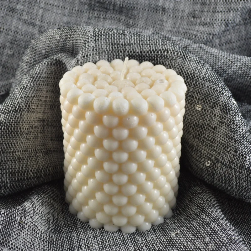 Κερί Στρογγυλό Με Φούσκες