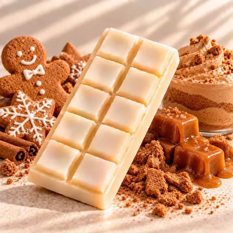 100203 Gingerbread Caramel Mousse Wax Bar Gingerbread Caramel Mousse