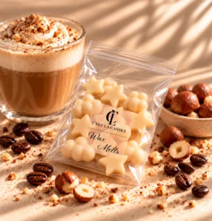 100225 hazelnut Latte coffee Wax Melts Hazelnut Latte Coffee