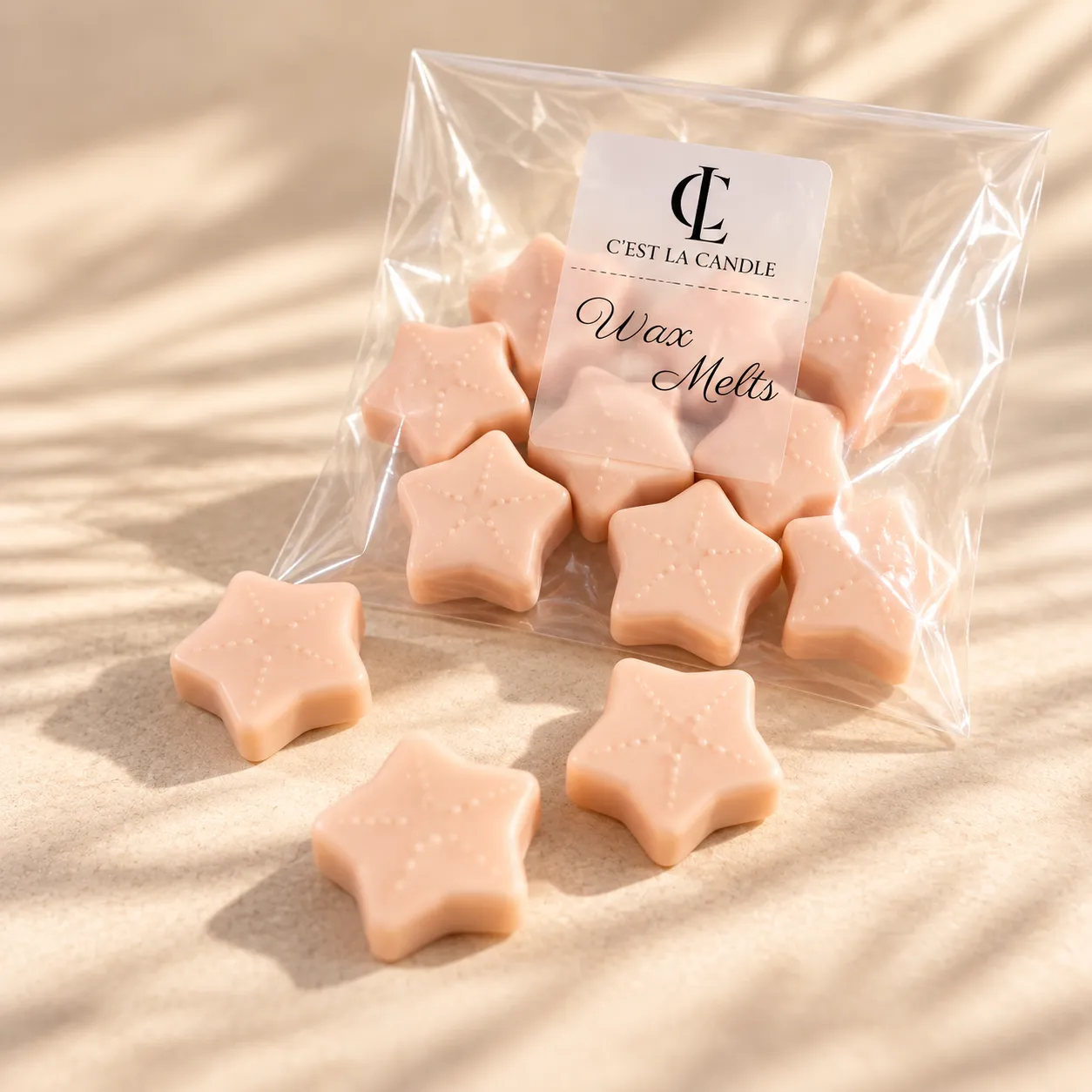 Wax Melts σε σχήμα αστεριού